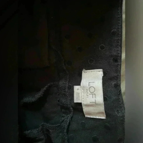 Loft Women’s Size 4 Polka Dot Jeans - Picture 5 of 6